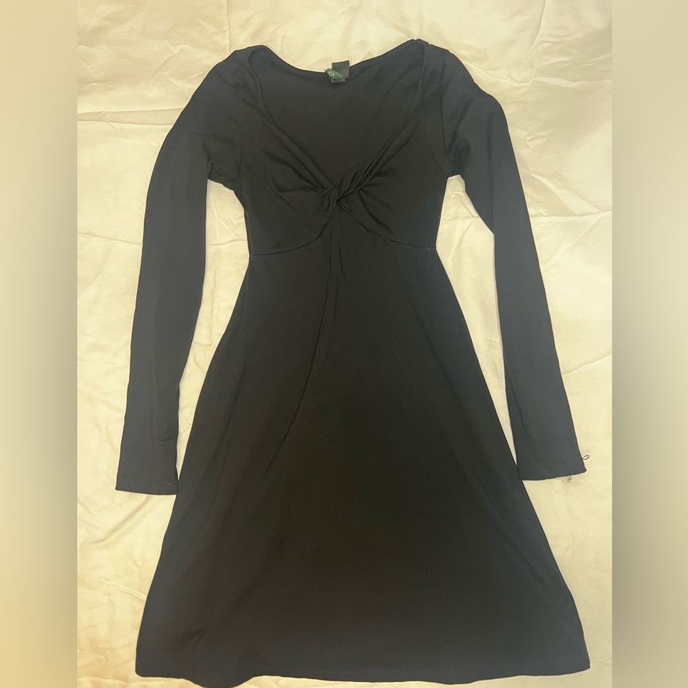 Wild Fable Black Long Sleeve Dress
